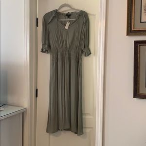 Current Air (Anthropologie) NWT S green dress